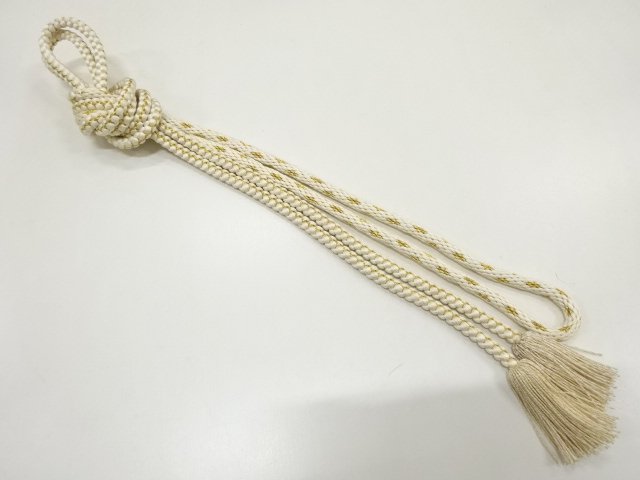 JAPANESE KIMONO / HAND-TIED OBIJIME CORD
